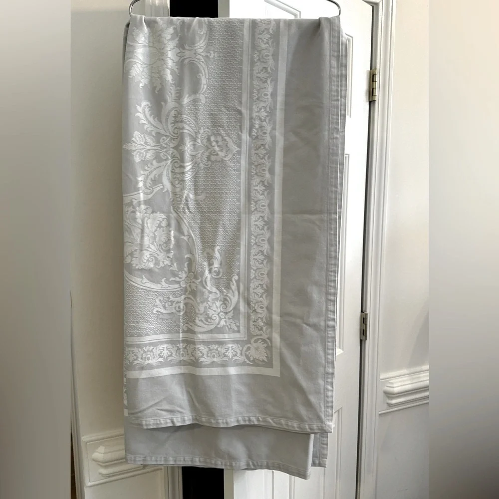 GARNIER-THIEBAUT france 100% COTON-COTTON BAUMWOLLE Tablecloth 74”